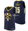 Maillot Denver Nuggets Nike NO.15 Nikola Jokic Nike Marine Ville