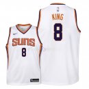 Maillot Enfants Phoenix Suns NO.8 George King Blanc Association 2018