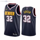 Maillot NBA Nike Denver Nuggets NO.32 Jeff Green Nike Marine Icon 2021