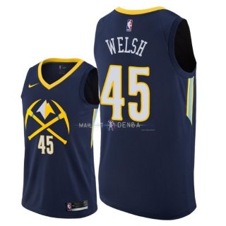 Maillot Denver Nuggets Nike NO.45 Thomas Welsh Nike Marine Ville 2018