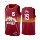 Maillot Denver Nuggets Nike NO.15 Nikola Jokic Orange Ville 2020-21