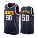 Maillot NBA Nike Denver Nuggets NO.5 Aaron Gordon Nike Marine Icon 2021