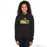 Hoodies Femme Denver Nuggets Noir Or