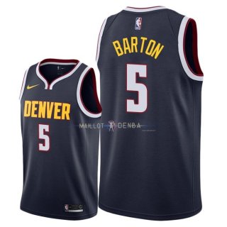 Maillot Denver Nuggets Nike NO.5 Will Barton Marine Icon 2018/2019