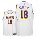 Maillot Enfants Los Angeles Lakers NO.18 Joel Berry II Blanc Association 2018-19