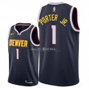 Maillot Denver Nuggets Nike NO.1 Michael Porter Jr Marine Icon 2018/2019