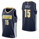 Maillot Denver Nuggets Nike NO.15 Nikola Jokic Marine Icon