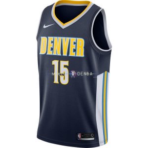 Maillot Denver Nuggets Nike NO.15 Nikola Jokic Marine Icon