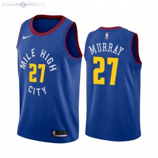 Maillot Denver Nuggets Nike NO.27 Jamal Murray Bleu Statement 2020-21