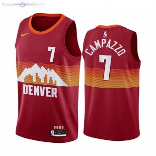 Maillot Denver Nuggets Nike NO.7 Facundo Campazzo Orange Ville 2020-21