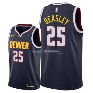 Maillot Denver Nuggets Nike NO.25 Malik Beasley Marine Icon 2018/2019