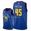 Maillot Denver Nuggets Nike NO.45 Thomas Welsh Bleu Statement 2018/2019