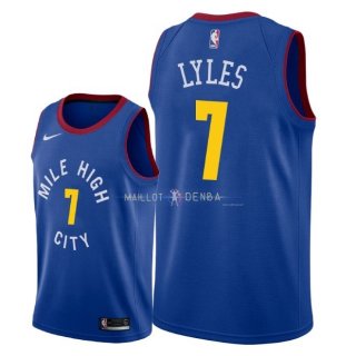 Maillot Denver Nuggets Nike NO.7 Trey Lyles Bleu Statement 2018/2019