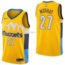 Maillot Denver Nuggets Nike NO.27 Jamal Murray Jaune Statement