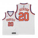 Maillot Enfants Phoenix Suns NO.20 Josh Jackson Retro Blanc 2018