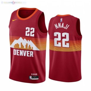 Maillot Denver Nuggets Nike NO.22 Zeke Nnaji Orange Ville 2020-21