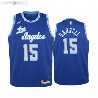 Maillot Enfant Los Angeles Lakers NO.15 Montrezl Harrell Bleu 2020-21