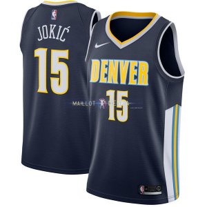 Maillot Denver Nuggets Nike NO.15 Nikola Jokic Marine Icon