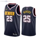 Maillot NBA Nike Denver Nuggets NO.25 Austin Rivers Nike Marine Icon 2021