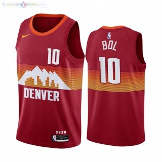 Maillot Denver Nuggets Nike NO.10 Bol Bol Orange Ville