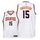 Maillot Enfants Phoenix Suns NO.15 Ryan Anderson Blanc Association 2018