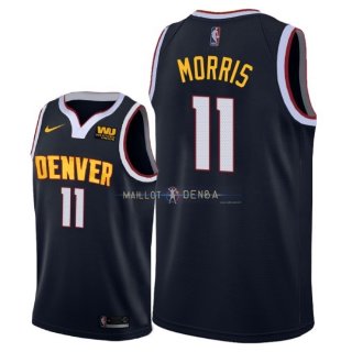 Maillot Denver Nuggets Nike NO.11 Monte Morris Marine Icon 2018/2019