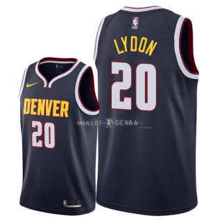 Maillot Denver Nuggets Nike NO.20 Tyler Lydon Marine Icon 2018/2019