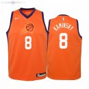 Maillot NBA Enfant Phoenix Suns NO.8 Frank-Kaminsky III Orange Statement 2019-20