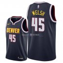 Maillot Denver Nuggets Nike NO.45 Thomas Welsh Marine Icon 2018/2019