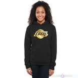 Hoodies Femme Los Angeles Lakers Noir Or