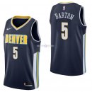 Maillot Denver Nuggets Nike NO.5 Will Barton Mudiay Marine Icon