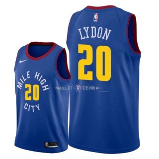 Maillot Denver Nuggets Nike NO.20 Tyler Lydon Bleu Statement 2018/2019