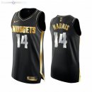 Maillot Denver Nuggets Nike NO.14 Gary Harris Noir Or 2020-21