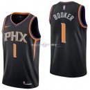 Maillot Enfants Phoenix Suns No.1 Devin Booker Noir Statement 2017/2018