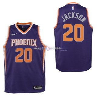 Maillot Enfants Phoenix Suns No.20 Josh Jackson Pourpre Icon 2017/2018