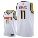 Maillot Denver Nuggets Nike NO.11 Monte Morris Blanc Association 2018/2019