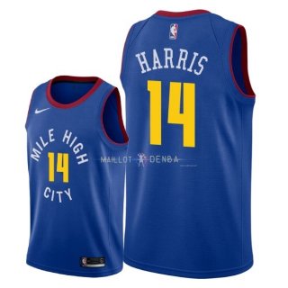 Maillot Denver Nuggets Nike NO.14 Gary Harris Bleu Statement 2018/2019