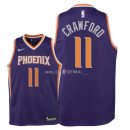 Maillot Enfants Phoenix Suns NO.11 Jamal Crawford Pourpre Icon 2018