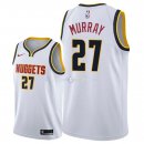 Maillot Denver Nuggets Nike NO.27 Jamal Murray Blanc Association 2018/2019