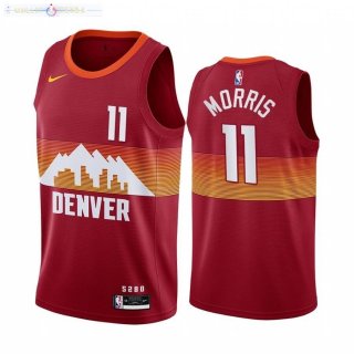 Maillot Denver Nuggets Nike NO.11 Monte Morris Orange Ville 2020-21