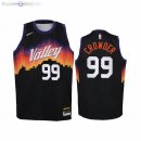 Maillot Enfant Phoenix Suns NO.99 Jae Crowder Noir Ville 2020-21