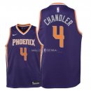 Maillot Enfants Phoenix Suns NO.4 Tyson Chandler Pourpre Icon 2018