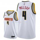 Maillot Denver Nuggets Nike NO.4 Paul Millsap Blanc Association 2018/2019