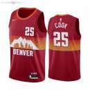 Maillot Denver Nuggets Nike NO.25 Tyler Cook Orange Ville 2020-21