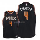 Maillot Enfants Phoenix Suns NO.4 Tyson Chandler Noir Statement 2018