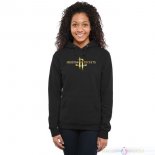 Hoodies Femme Houston Rockets Noir Or