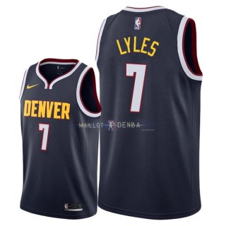 Maillot Denver Nuggets Nike NO.7 Trey Lyles Marine Icon 2018/2019