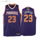 Maillot NBA Enfants Suns NO.23 Cameron Johnson Pourpre Icon 2021