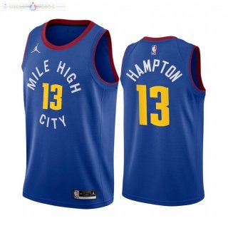 Maillot Denver Nuggets Nike NO.13 RJ Hampton Bleu Statement 2020-21